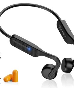 KESIEME Auriculares de conducción ósea abiertos, Bluetooth