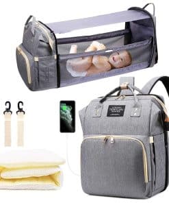 Bolsa de pañales SALIFA con estación de cambio, bolsas de