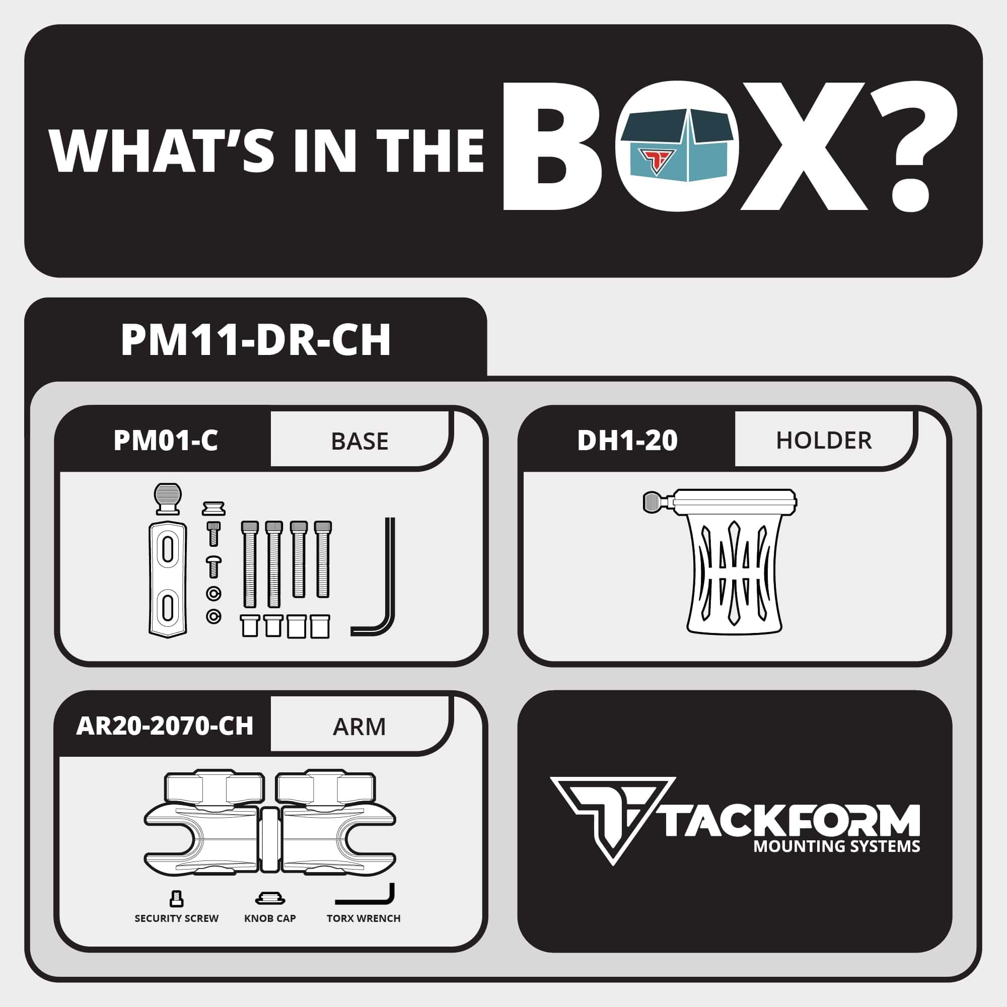 Portavasos para Motocicleta Tackform Chrome para Perch/ - Imagen 10