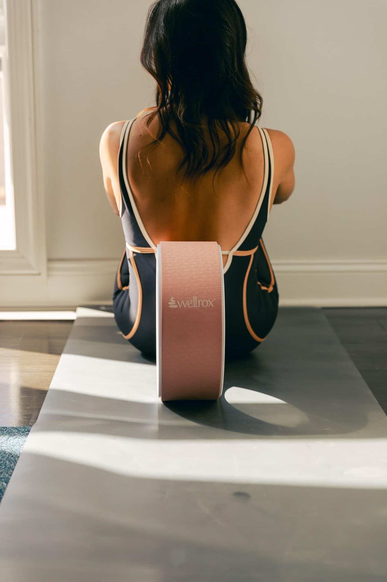 Rueda de Yoga Wellrox de 13 pulgadas, Rompecostillas, - Imagen 4