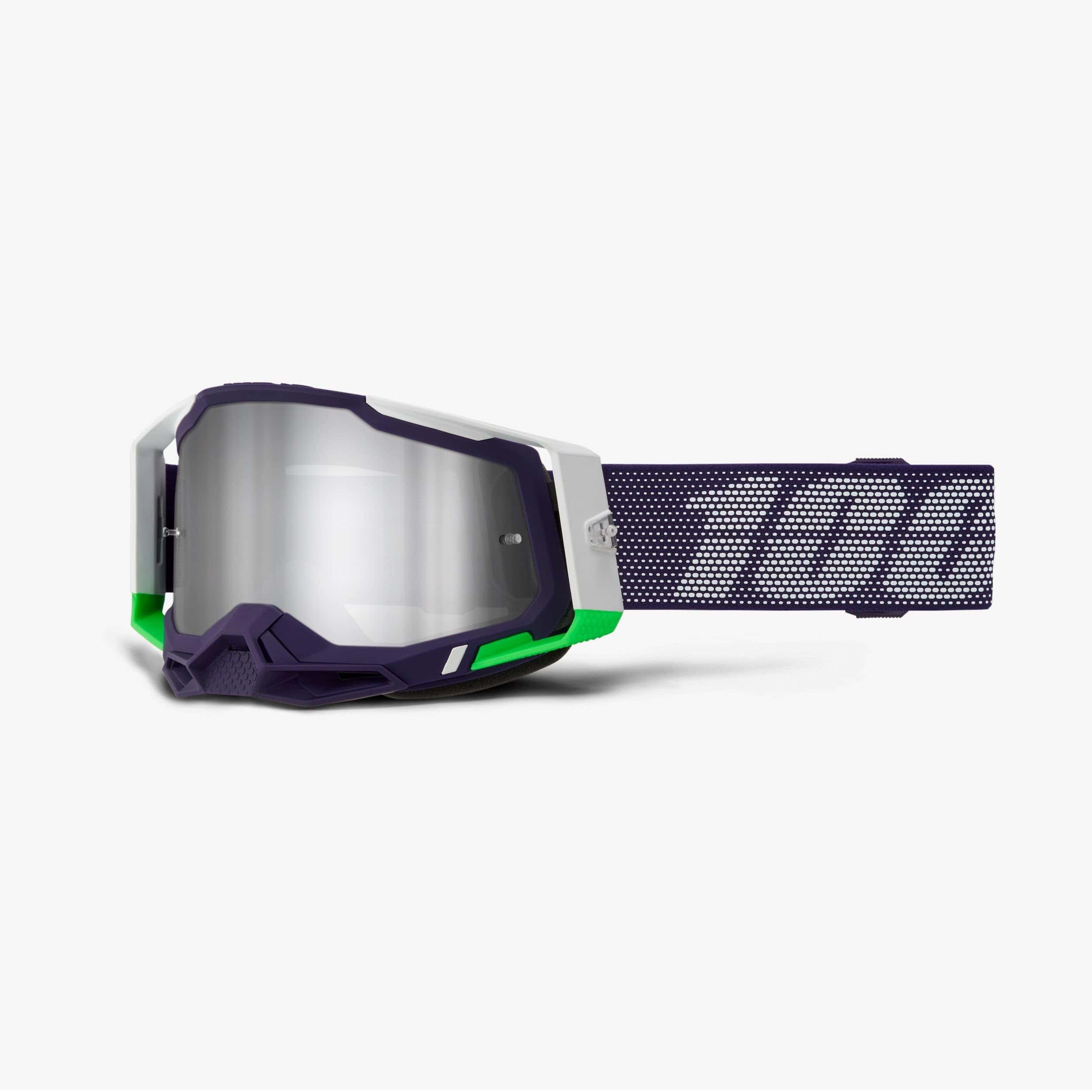 Goggle 100% RACECRAFT 2 Krakov/Mirror Silver Lens