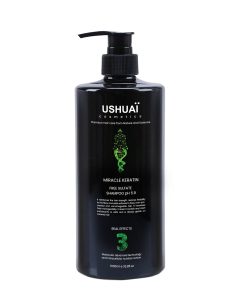 USHUÁ MIRACLE KERATIN FREE SULPHATE PH 5.5 SHAMPOO (1000