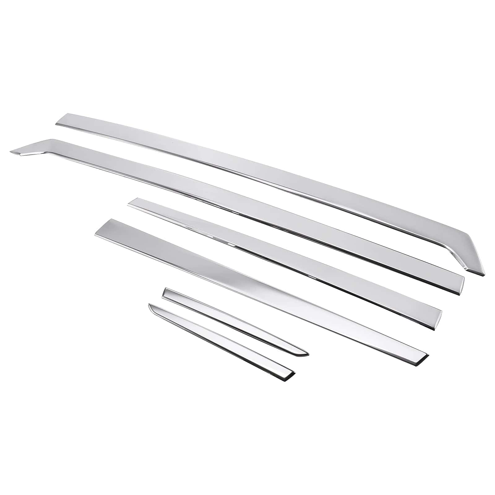 Moldura de puerta de acero inoxidable cromado ajuste para