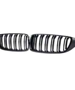 TJFU 1 Par de Rejillas Delanteras Estilo Parrilla Doble