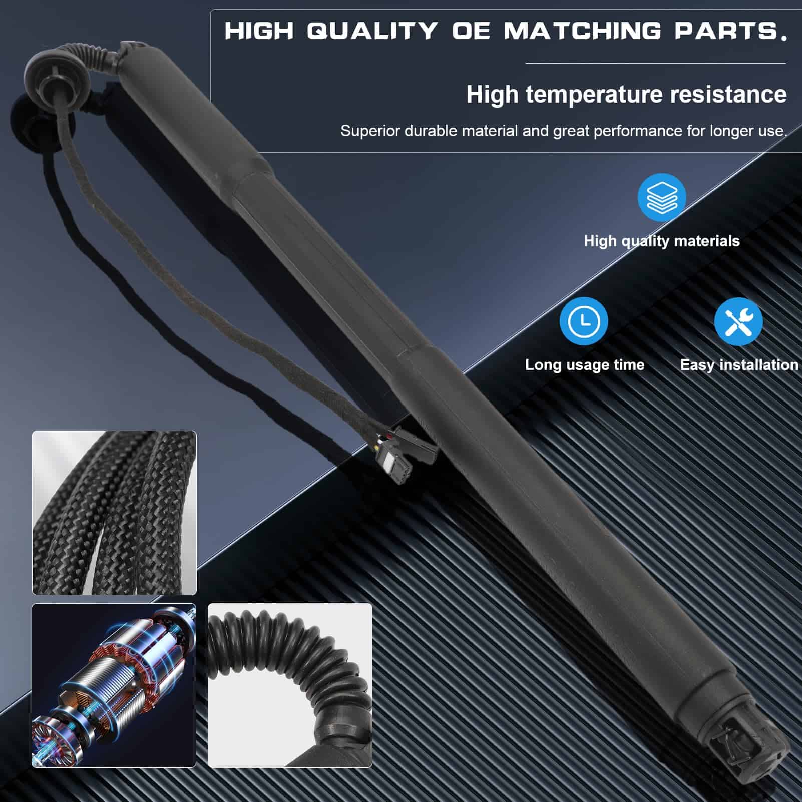 Soporte de Elevación de Portón Trasero con Abrepuertas - Imagen 8