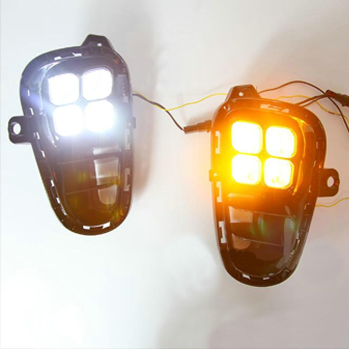1 Par de Luces LED de DRL para Niebla Diurna para KIA Rio - Imagen 5