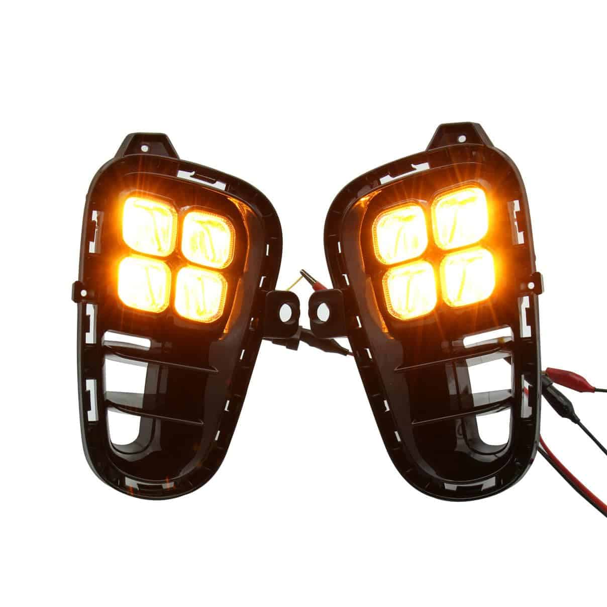 1 Par de Luces LED de DRL para Niebla Diurna para KIA Rio