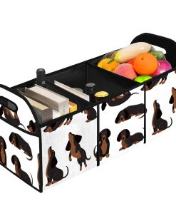 Organizador de maletero para perros FREZORA con bolsillos