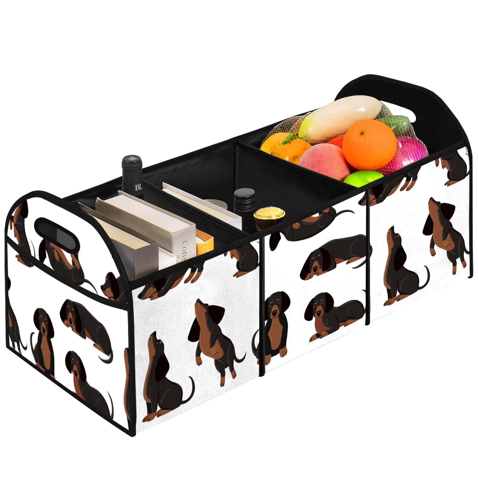 Organizador de maletero para perros FREZORA con bolsillos