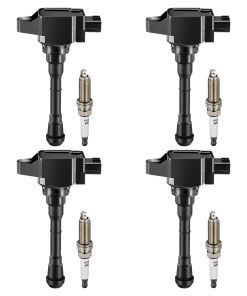 Conjunto de 4 Bobinas de Encendido UF659 y Bujías de Iridio