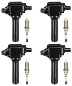 Paquete de bobina de encendido UF724 y bujías de iridio