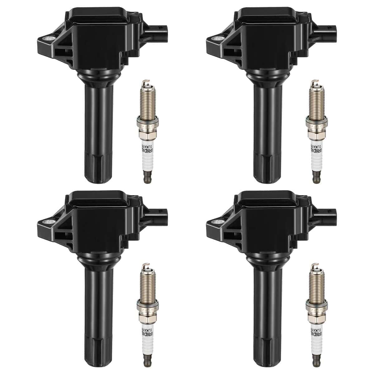 Paquete de bobina de encendido UF724 y bujías de iridio