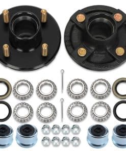 Kit de 2 juegos de eje de remolque de 4 pernos para 2000