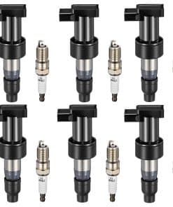 Paquete de Bobina de Encendido UF435 y Bujías de Iridio