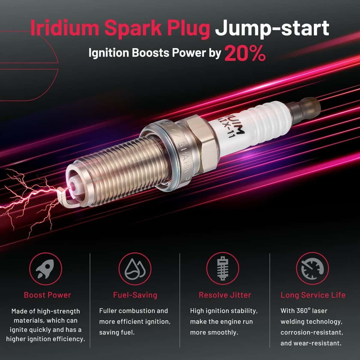 Paquete de Bobina de Encendido BDFHYK 06J905110G y Bujías - Imagen 7