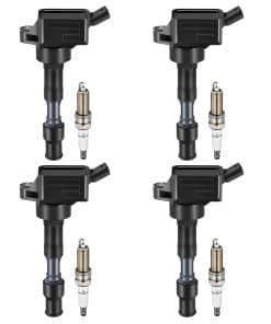 Paquete de bobina de encendido UF816 y bujías de iridio