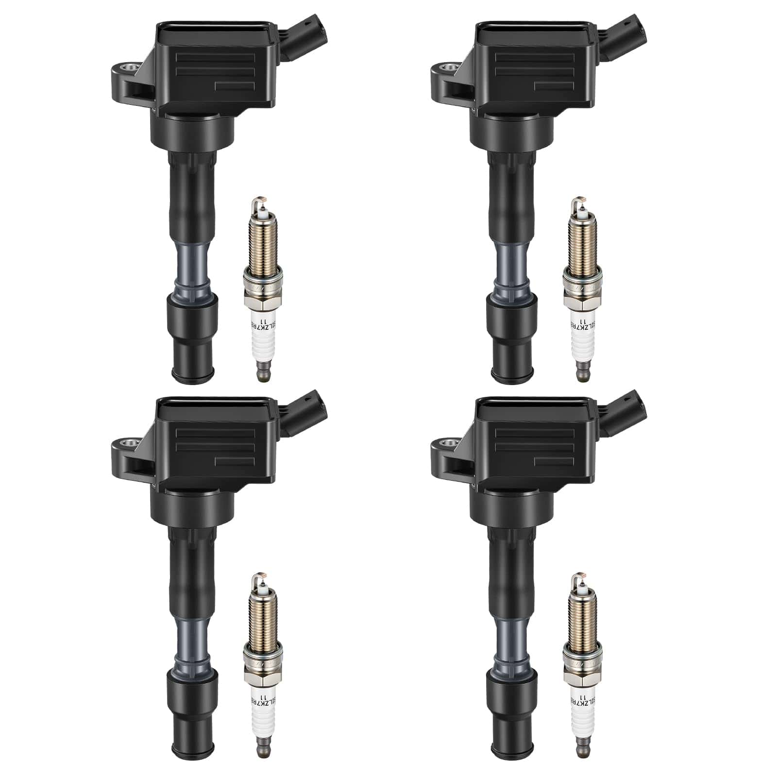 Paquete de bobina de encendido UF816 y bujías de iridio