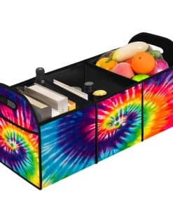 Organizador de maletero para automóvil FREZORA TieDye Caja
