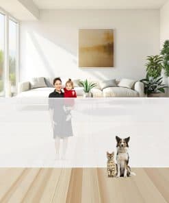 Barandilla para Bebés Retráctil de 48" de Alto x 95" de