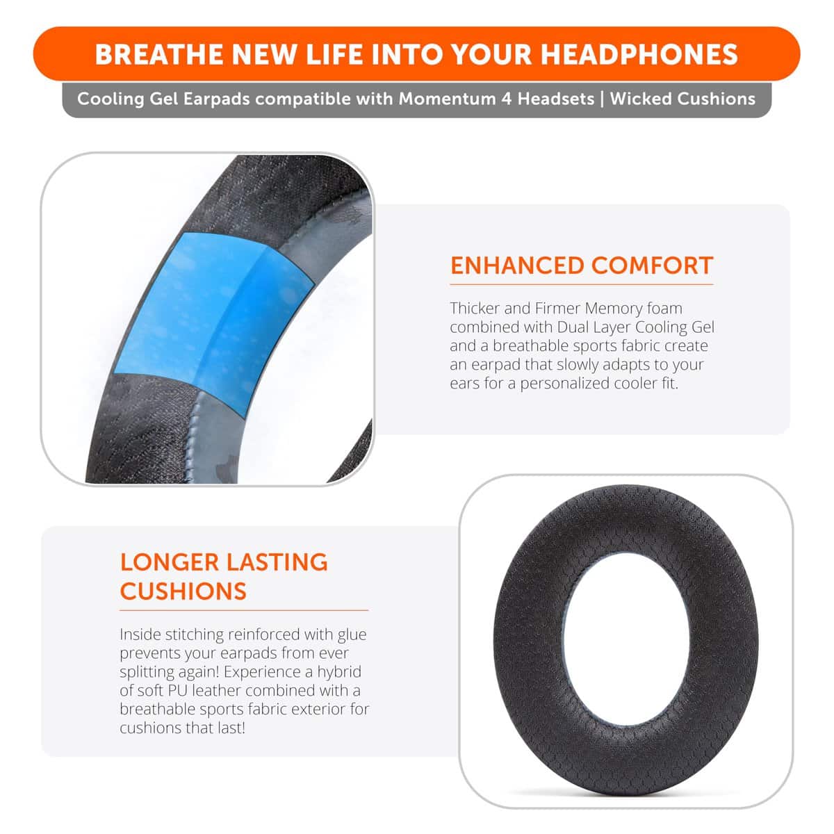 Almohadillas de Gel Refrigerante WC Freeze -Camo Negro - Imagen 5