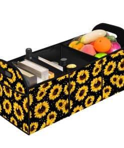 Organizador de Maletero de Coche FREZORA Sunflower con