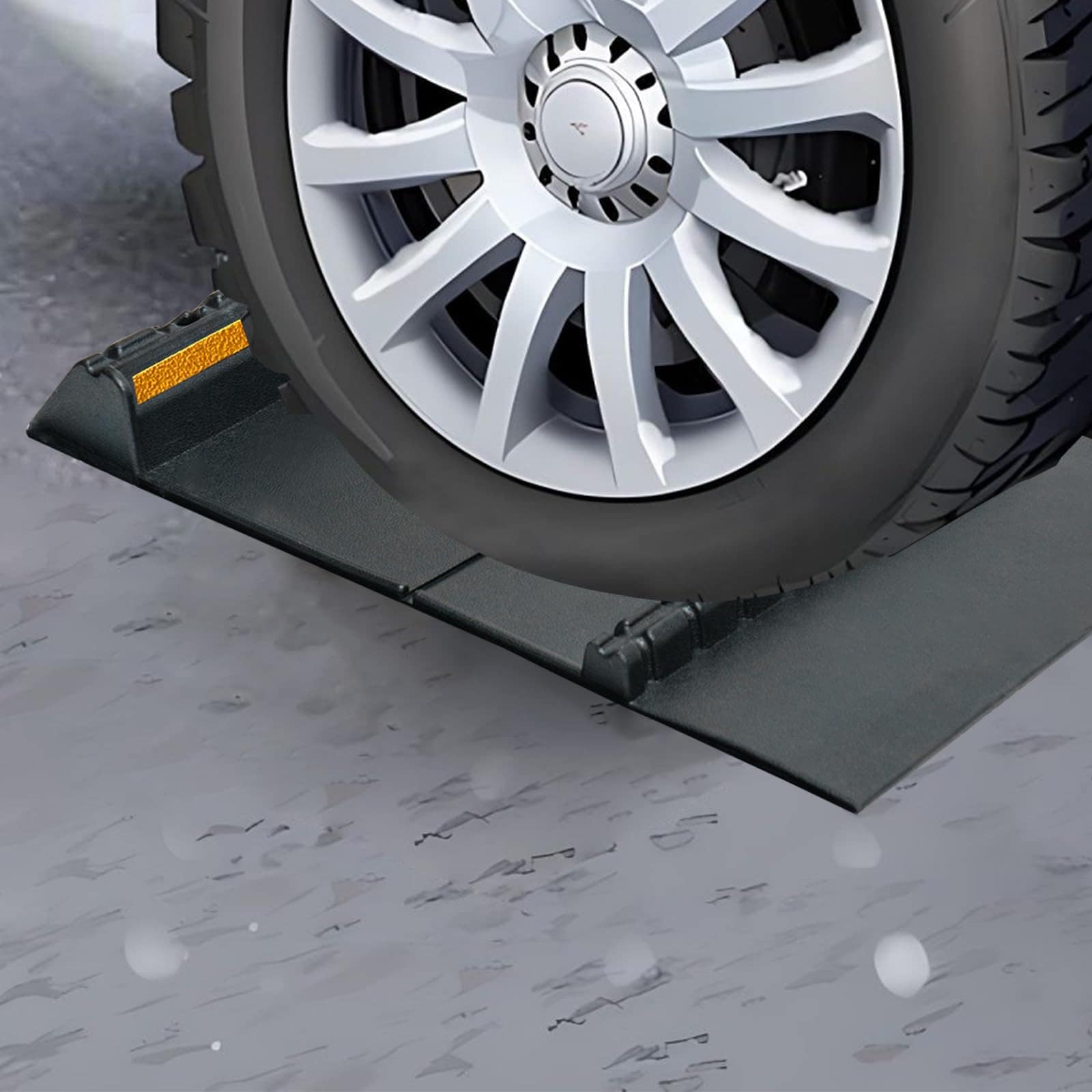 Tapete Guía para Estacionamiento de Autos F COME, Duradero - Imagen 10