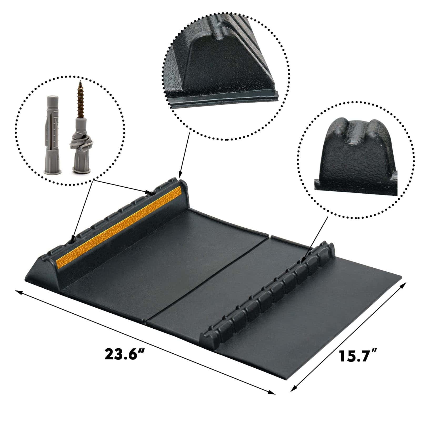 Tapete Guía para Estacionamiento de Autos F COME, Duradero - Imagen 4