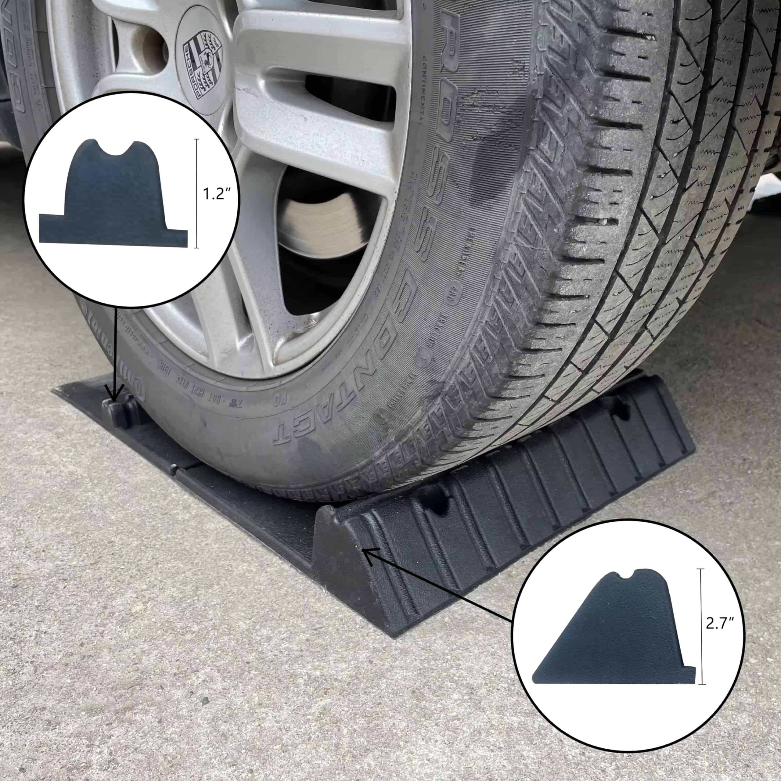 Tapete Guía para Estacionamiento de Autos F COME, Duradero - Imagen 6