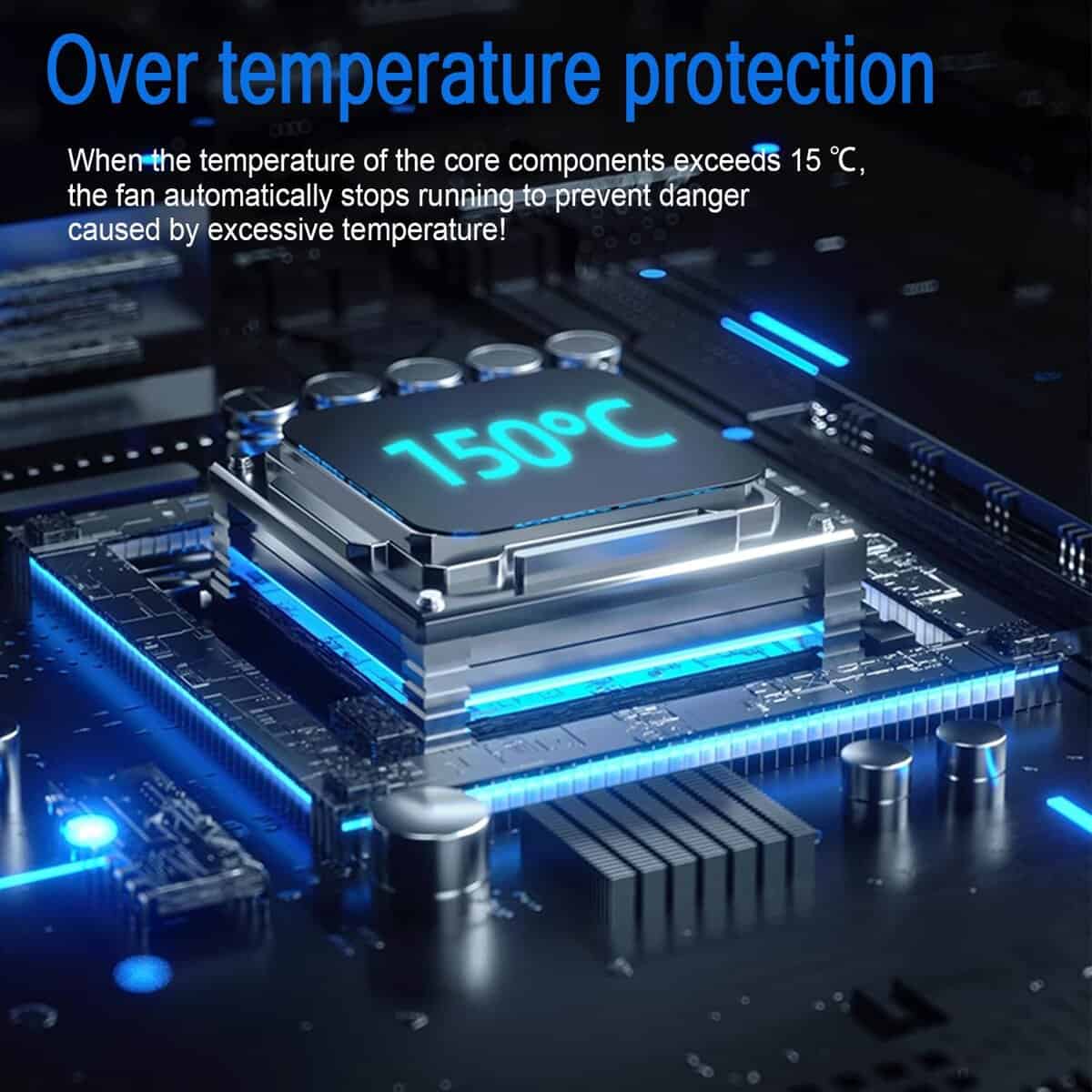 Soplador de Hojas Inalámbrico Portátil de Mano Ventilador - Imagen 8