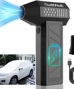 Soplador de Hojas Portátil para Automóvil, Limpiador de