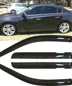 4pcs Deflectores de Ventana Lluvia a Prueba de Rompecabezas