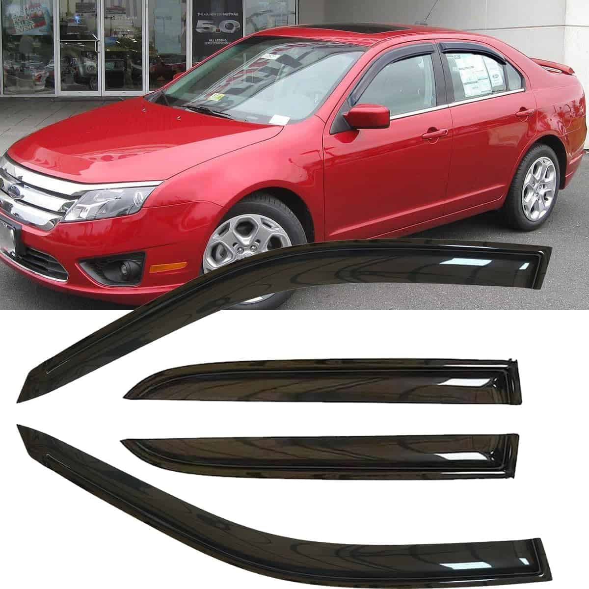 4pcs Deflectores de Ventanas Laterales Originales a Prueba - Imagen 3