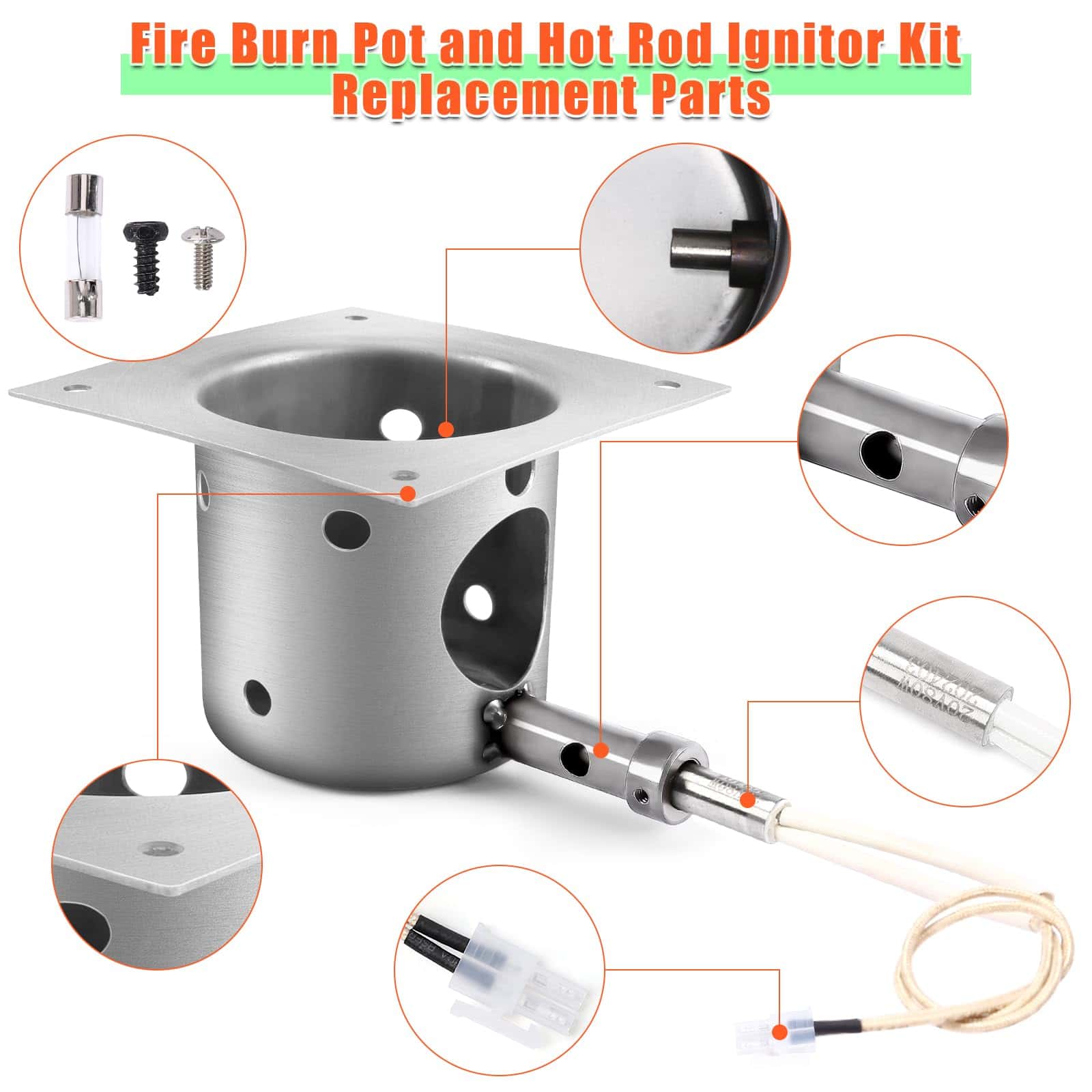 Kit de quemador de fuego y encendedor D2 Hot Rod para - Imagen 8