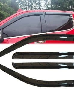 Juego de 4 deflectores de lluvia a prueba de impactos