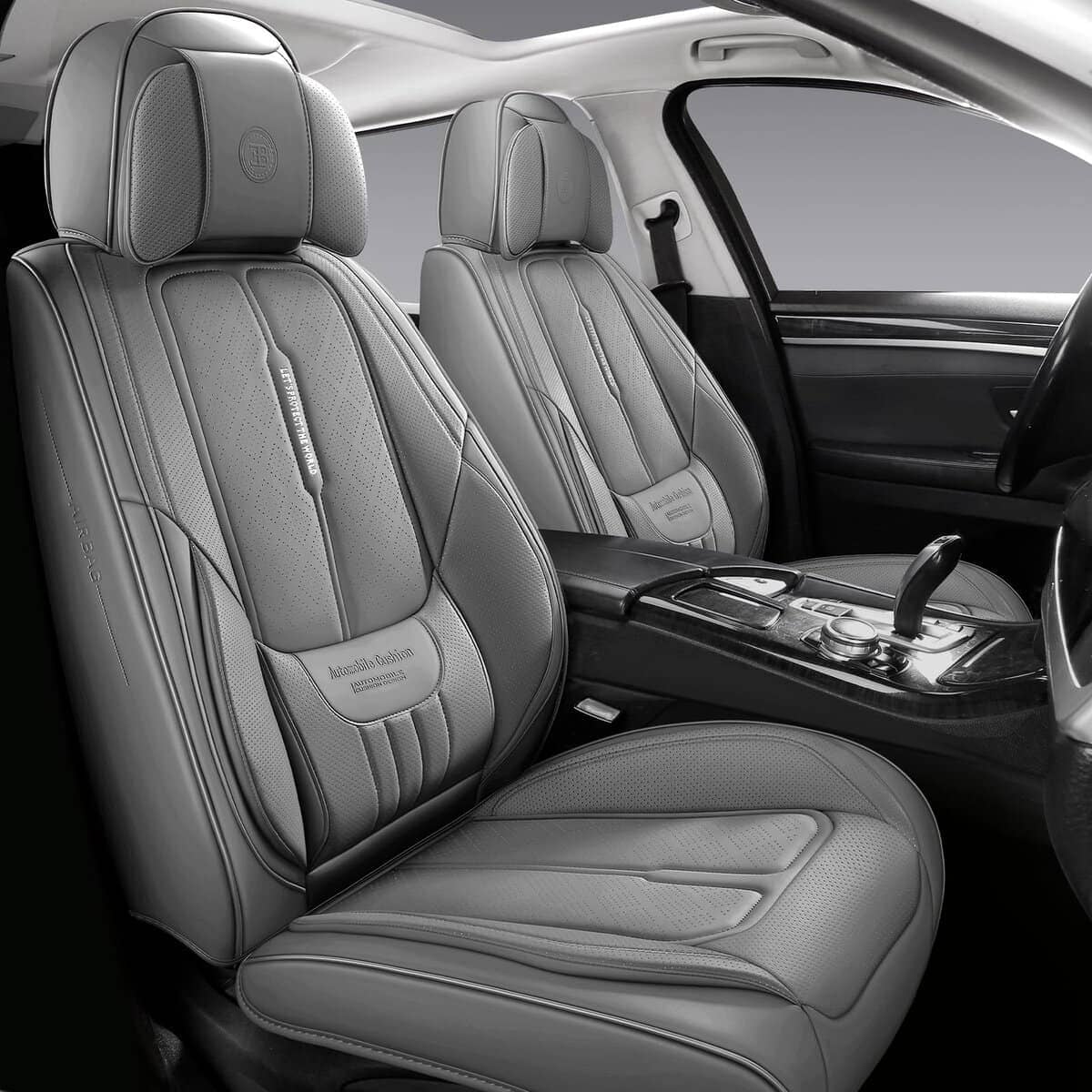 Fundas universales de asiento de cuero NS YOLO para autos,