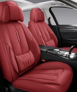 NS YOLO Funda de Asiento de Cuero de Ajuste Universal para