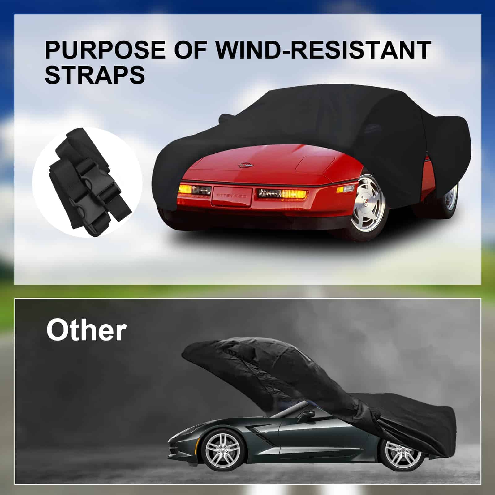 Cubierta de Coche a Medida para Chevrolet Corvette C4 - Imagen 4