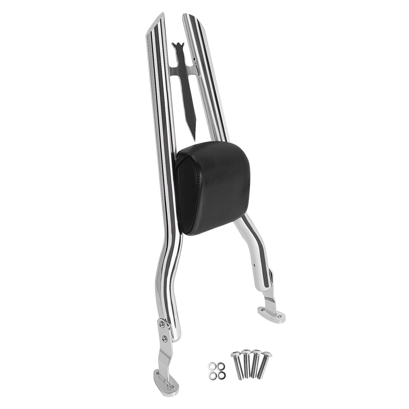 27" Respaldo de Sissy Bar Chrome para Harley Davidson FLRT - Imagen 3