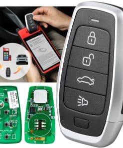 Llave en Blanco Original Autel, IKEYAT004CL, Llave en