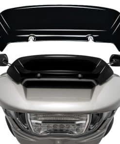 Parabrisas Wave de 4.5" para Harley Davidson -Negro