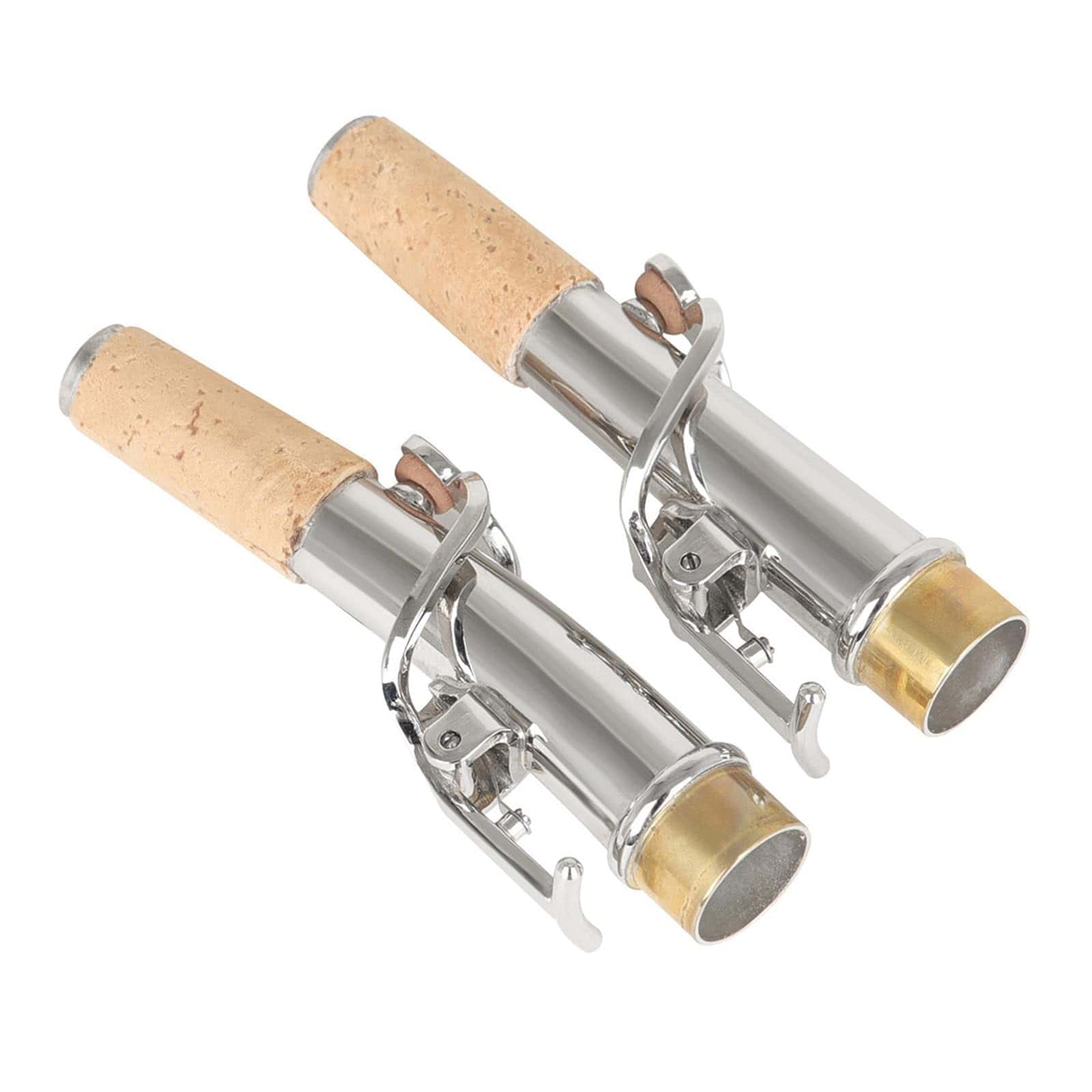 2 Pcs Cuellos de Saxo de Latón de Repuesto Cuello Recto y - Imagen 9