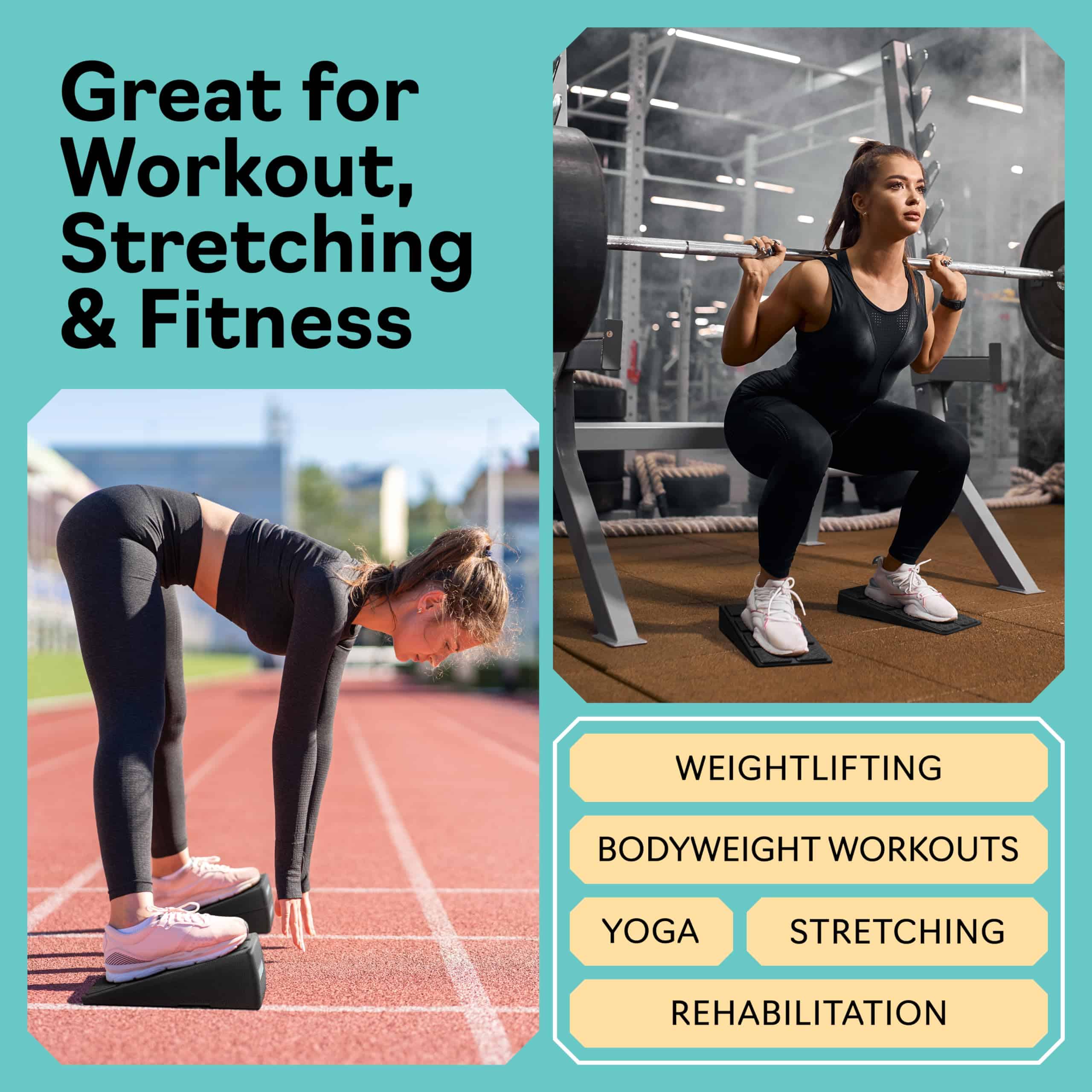 Cuña de Sentadilla - Bloque de Cuña de Sentadilla con - Imagen 7