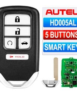 Autel MaxiIM IKEYHD005AL, Llave S-m-Art Programable 2025