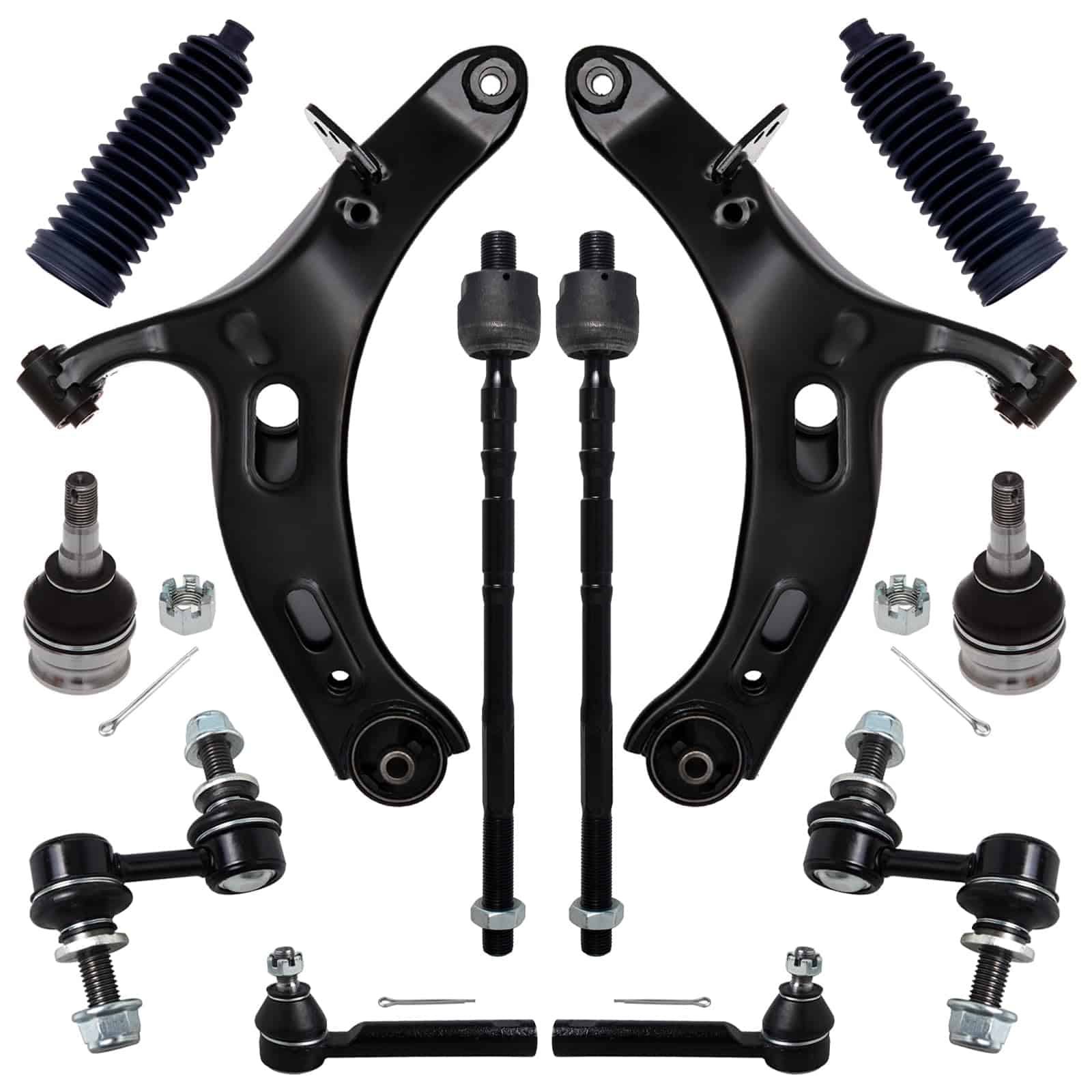 Kit de Suspensión Delantera AUQDD de 12 piezas para Subaru