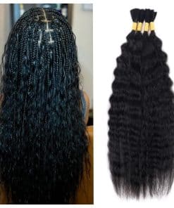 Cabello Trenzado Humano RLHAIR Ondulado Húmedo y Ondulado