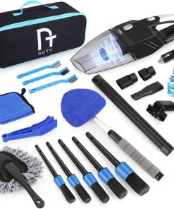 Juego de Detallado de Coche CYANBAMBOO de 17 Piezas, Kit de