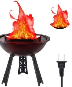 Lámpara LED 3D Falsa de Fuego - Lámpara de Mesa Eléctrica