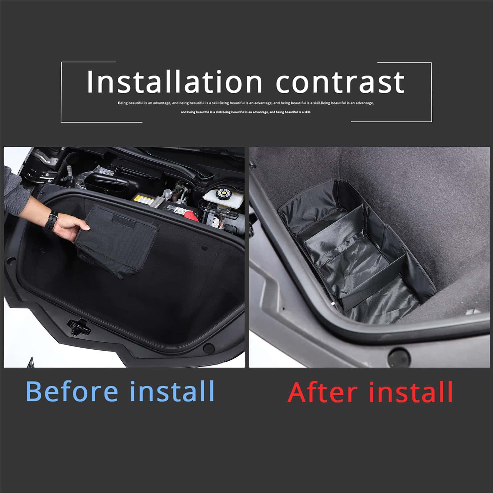 Organizador de Equipaje para Auto SUETLCOITY, - Imagen 8