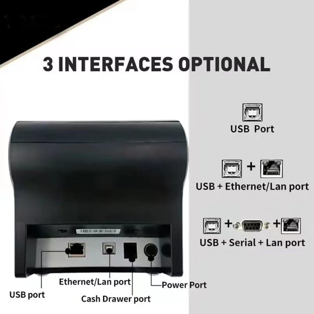 Impresora de cocina POS, impresora térmica de corte - Imagen 5