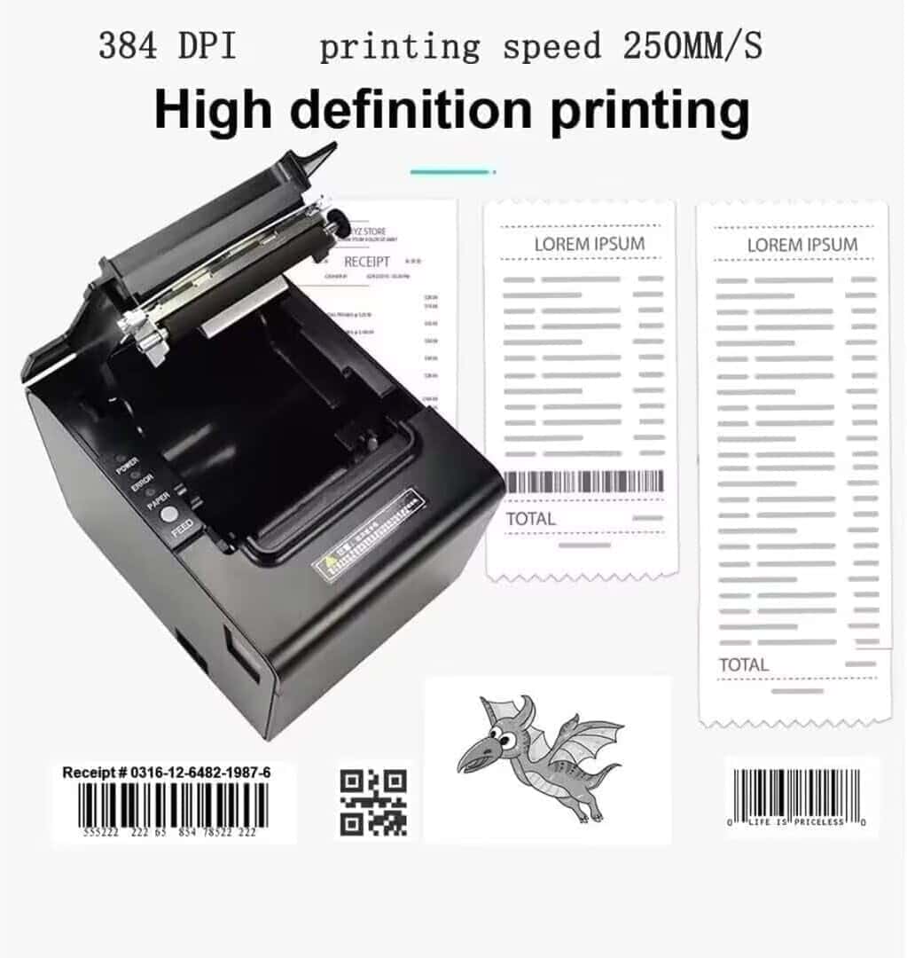 Impresora de cocina POS, impresora térmica de corte - Imagen 7